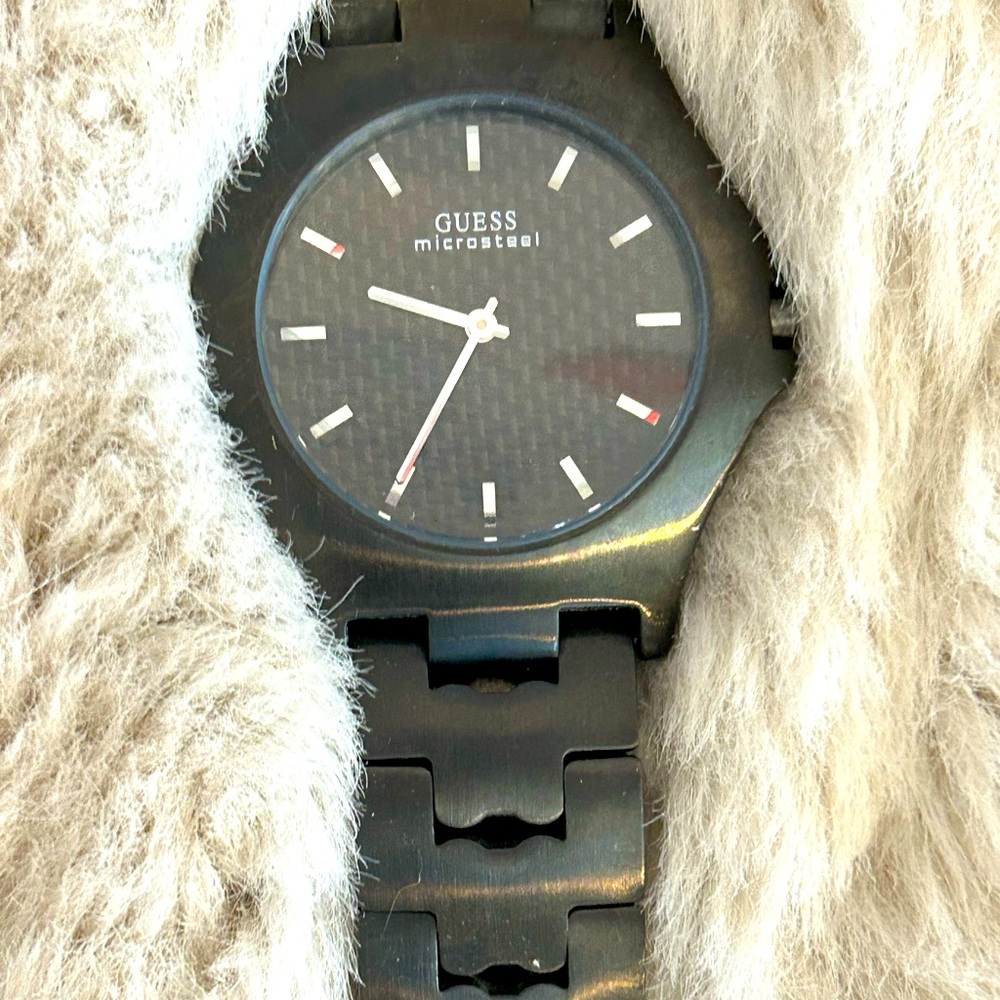 Mens Guess Micro-steel Watch